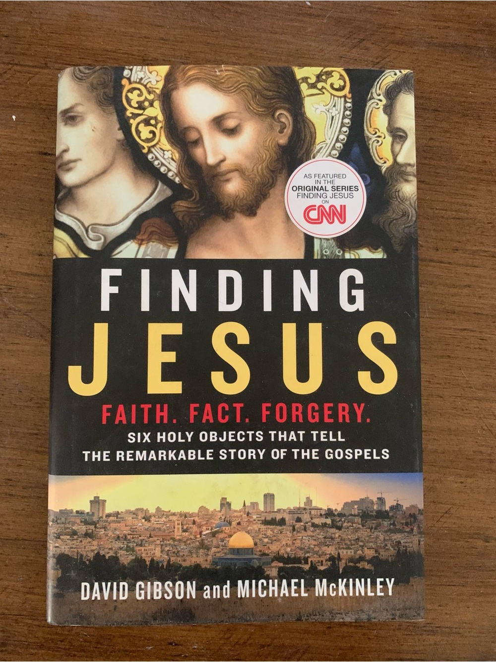 Finding Jesus by David Gibson & Michael McKinley - Black & Yellow Cover
